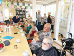 18. Onze vrijwilligers waren erg druk met de bediening